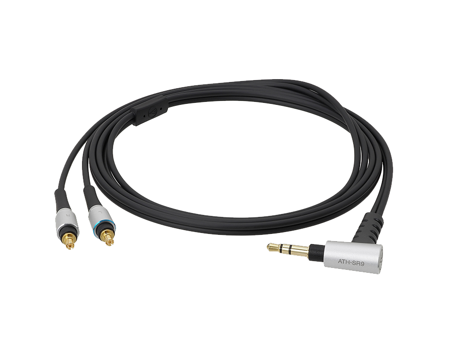 Wokółuszne słuchawki Audio-Technica ATH-SR9 - kabel
