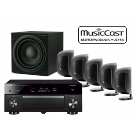MusicCast RX-A1080 + 5 x M-1 + ASW 610