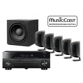 MusicCast RX-A880 + 5 x M-1 + ASW 608