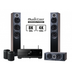 RX-A2A + Debut Reference F5 + Debut Reference C5 + 2x MusicCast 20