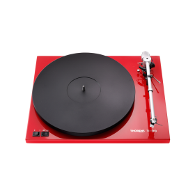 Gramofon Thorens TD 203 (piano czerwony)