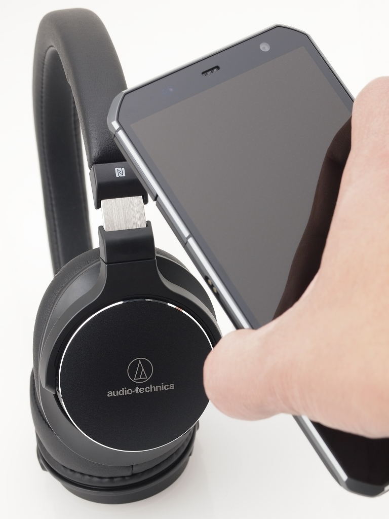 Słuchawki Audio-Technica ATH-SR5BT Bluetooth Czarne z telefonem