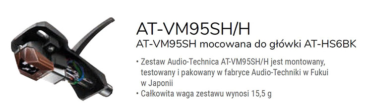Audio - Technica AT-VM95SH/H