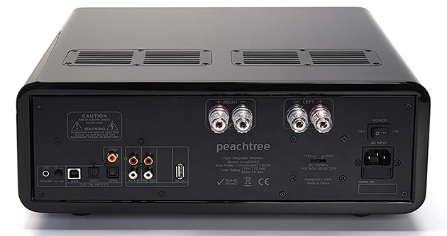 Wzmaniacz zintegrowany Peachtree Audio nova220SE - tył