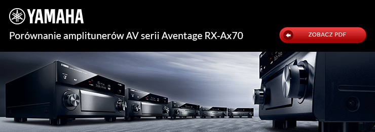Porównanie produktów Yamaha Aventage RX-Ax70