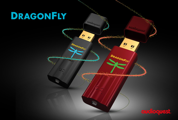 AudioQuest DragonFly Red i DragonFly Black
