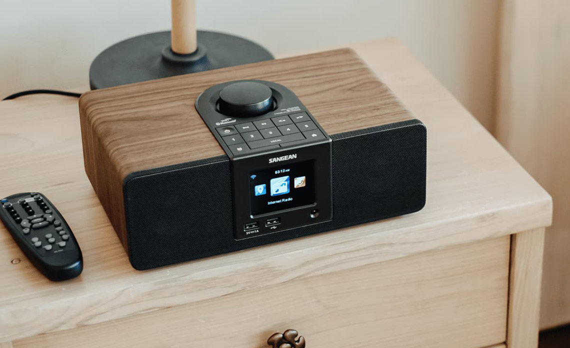 Sangean WFR-32 - radio internetowe z Bluetooth, Spotify Connect i wejściem AUX