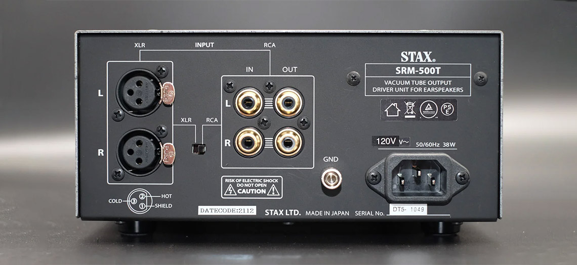 Wzmacniacz słuchawkowy Stax SRM-500T